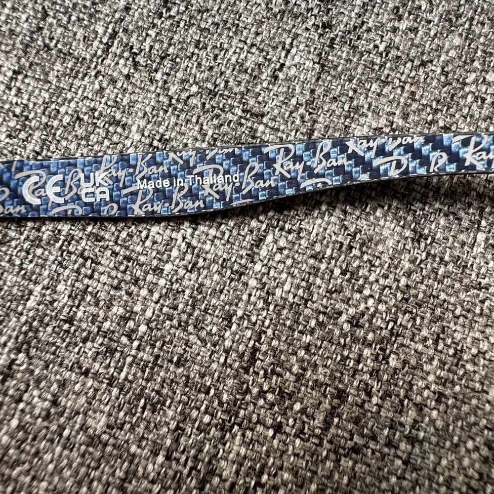 Ray-Ban Eyeglasses Black Rectangle Frames - image 3